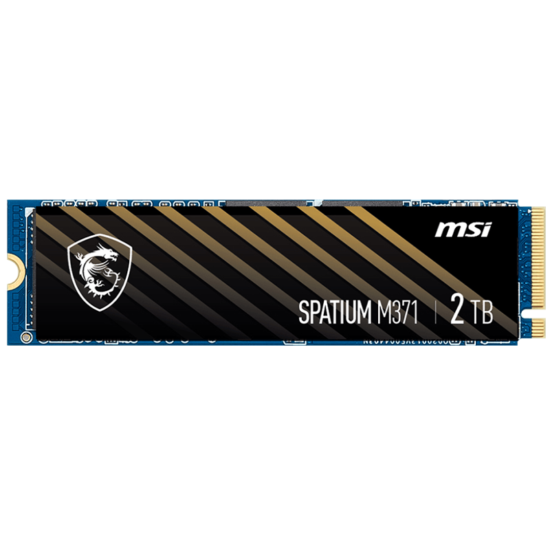 MSI SPATIUM M371 1TB NVMe M.2 Internal SSD MSI SPATIUM M371 1TB NVMe M.2 Internal SSD